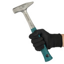 Молоток слесарный 500 гр  цельнокованый с прорезиненной рукояткой Kraftool_5