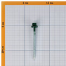 Саморез кровельный 4,8х70мм зеленый (RAL 6005) 100шт Daxmer_5