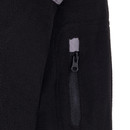 Куртка флисовая с усилениями S черно-серая Dowell_5