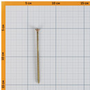 Саморез универсальный 5х100мм неполная резьба желтый цинк 3шт Tech-Krep