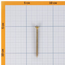 Саморез универсальный 4,5х60мм желтый цинк 150шт Tech-Krep_5