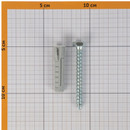 Дюбель универсальный с кромкой SX Plus 10x50мм с шурупом 4шт Fischer_5