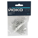 Заклепка вытяжная алюминий-сталь 4х8мм 22шт Йоко_5