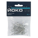 Заклепка вытяжная алюминий-сталь 4х12мм 100шт Йоко_5