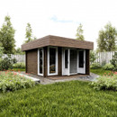 Дом садовый 10м² куб Комфорт брус 44мм_5