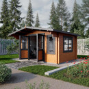 Дом садовый 10м² Комфорт брус 44мм_5