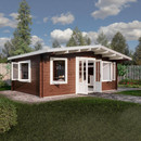 Дом садовый 21м² Комфорт брус 44мм_5