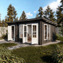 Дом садовый 21м² Комфорт с хозблоком брус 44мм_5