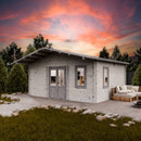 Дом гостевой 24м² Комфорт брус 44мм_5