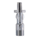 Кран шаровый для сантехприборов угловой НР 1/2"х1/2" с отражателем СТМ