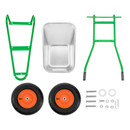 Тачка садово-строительная двухколесная усиленная 320кг 120л Palisad_5