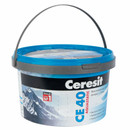 Затирка Церезит CE 40 aquastatic серо-голубая, 2 кг