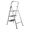 Стремянка стальная 3 ступени с противоскользящими накладками 0,68м Сибртех