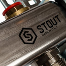 Коллекторная группа Stout 1" на 8 выходов без расходомеров