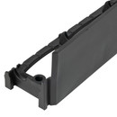 Бордюр ландшафтный пластиковый черный 1000х80 мм_6