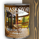 Масло для террас и садовой мебели Kraskovar палисандр шелковисто-матовое 0,75л