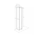 Шкаф пенал напольный Акватон Лондри для швабры_6