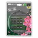 Лента светодиодная с блоком 4,8 Вт/м IP20 теплый белый свет 3000К 5 м TDM