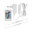 Лента светодиодная с блоком 7,2 Вт/м IP65 цветная RGB 3 м TDM