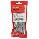 Дюбель универсальный с кромкой SX Plus 8x40мм с шурупом 10шт Fischer_6