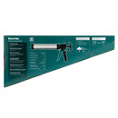 Пистолет для туб закрытый корпус 600мл Kraftool