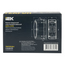 Щит распределительный навесной ЩРН-П-2 IP41 пластиковый белый 2 модуля Tekfor_6