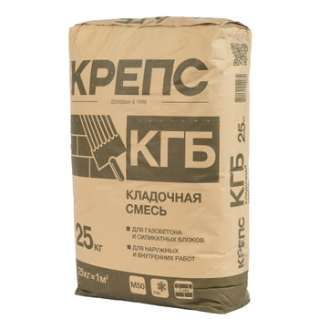 Смесь кладочная Крепс КГБ М-50 25кг