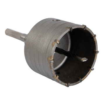 Коронка буровая Yoko по бетону и кирпичу 80 мм с 6-гранным хвостовиком