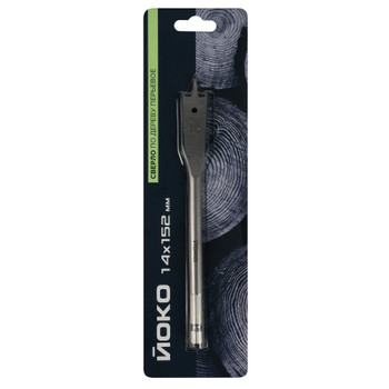 Изображение товара Сверло по дереву перьевое 14х152 мм Yoko для точного сверления