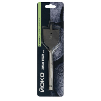 Изображение товара Сверло по дереву перьевое 35х152 мм Yoko высокое качество и точность