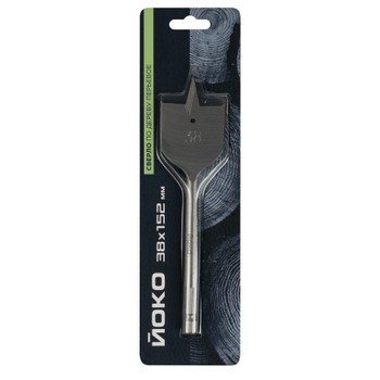 Изображение товара Сверло по дереву перьевое 38х152 мм Yoko для профессионалов