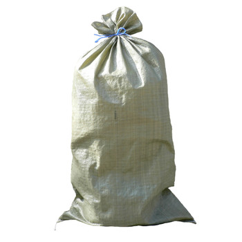 Мешки для мусора п/проп. тканые 50х90 см зелёные