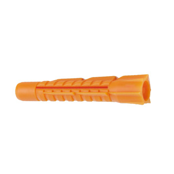 Дюбель полипропиленовый 6х52 мм тип U потай, оранжевый