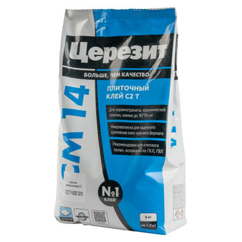 Клей для плитки Церезит СМ 14 C2T 5 кг
