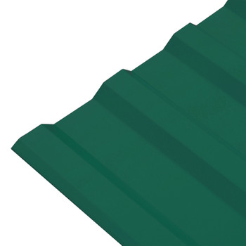 Профнастил МП-20 1150x2000 (ПЭ-RAL-6005-0,45 мм) зеленый мох