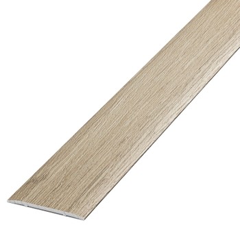 Профиль стыкоперекрывающий ламинированный ЛС дуб беленый 25x1350 мм