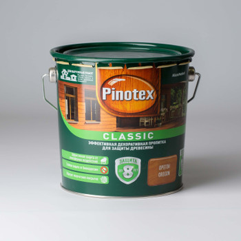 Деревозащитное средство Pinotex Classic Орегон, 2,7л