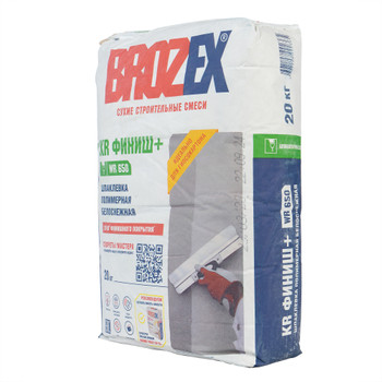 Шпаклевка полимерная Brozex WR 650 KR Финиш +, 20 кг