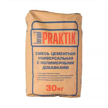 Смесь цементная с полимерными добавками Praktik М100, 30 кг