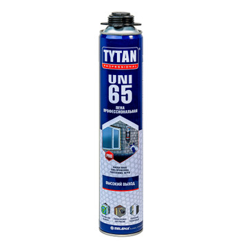 Пена монтажная Tytan 65 UNI профессиональная, 750 мл
