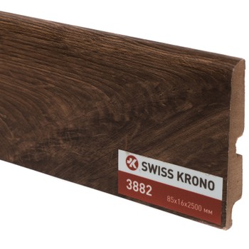 Плинтус Kronopol P85 3882 Barley Walnut 2500х85х16 мм