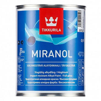 Эмаль Tikkurila Miranol высокоглянцевая база А 0,9 л