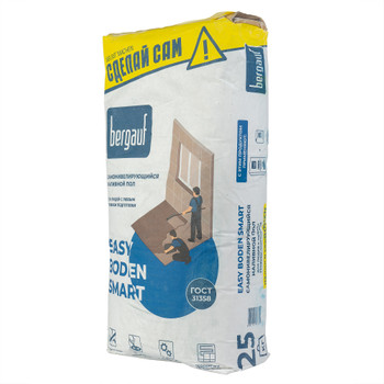 Пол наливной быстротвердеющий универсальный Bergauf Easy Boden Smart 25 кг