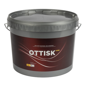 Краска для стен и потолков OTTISK бесцветная база С 9 л