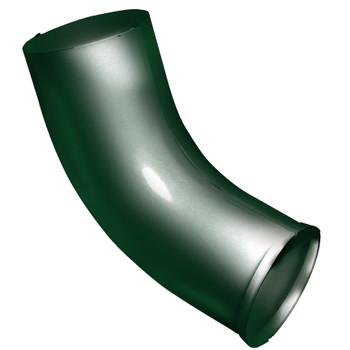 Изображение товара Колено трубы Grand Line 90 RAL6005 зеленый мох Изображение товара Колено трубы Grand Line 90 RAL6005 зеленый мох