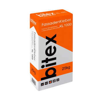 Изображение товара Смесь штукатурно-клеевая Bitex FassadenKleber Klar1000 25кг
