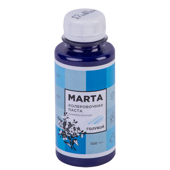Колер MARTA №17 универсальный голубой 100 мл