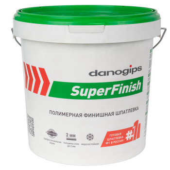 Шпаклевка финишная готовая Danogips Sheetrock SuperFinish, 18 кг
