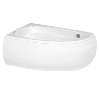 Ванна акриловая Cersanit Joanna 140x90см асимметричная левая