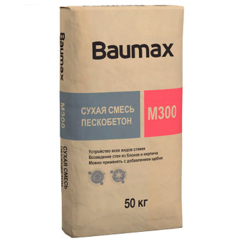 Пескобетон Baumax М-300, 50 кг